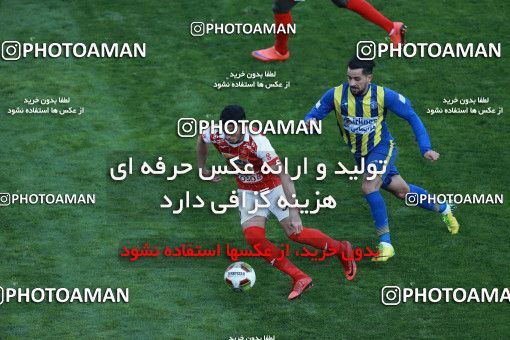 1013004, Tehran, Iran, لیگ برتر فوتبال ایران، Persian Gulf Cup، Week 20، Second Leg، Persepolis 1 v 1 Gostaresh Foulad Tabriz on 2018/01/18 at Azadi Stadium