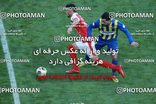 1013028, Tehran, Iran, لیگ برتر فوتبال ایران، Persian Gulf Cup، Week 20، Second Leg، Persepolis 1 v 1 Gostaresh Foulad Tabriz on 2018/01/18 at Azadi Stadium