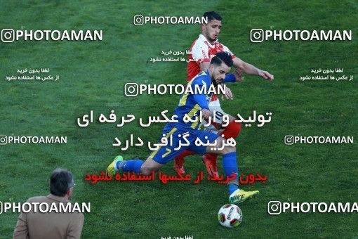 1013087, Tehran, Iran, لیگ برتر فوتبال ایران، Persian Gulf Cup، Week 20، Second Leg، Persepolis 1 v 1 Gostaresh Foulad Tabriz on 2018/01/18 at Azadi Stadium