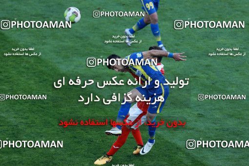 1012644, Tehran, Iran, لیگ برتر فوتبال ایران، Persian Gulf Cup، Week 20، Second Leg، Persepolis 1 v 1 Gostaresh Foulad Tabriz on 2018/01/18 at Azadi Stadium