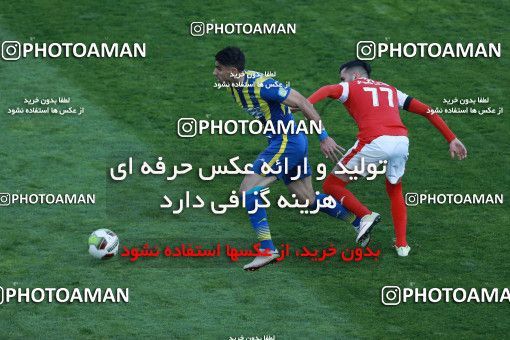 1013463, Tehran, Iran, لیگ برتر فوتبال ایران، Persian Gulf Cup، Week 20، Second Leg، Persepolis 1 v 1 Gostaresh Foulad Tabriz on 2018/01/18 at Azadi Stadium