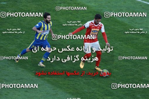 1013030, Tehran, Iran, لیگ برتر فوتبال ایران، Persian Gulf Cup، Week 20، Second Leg، Persepolis 1 v 1 Gostaresh Foulad Tabriz on 2018/01/18 at Azadi Stadium