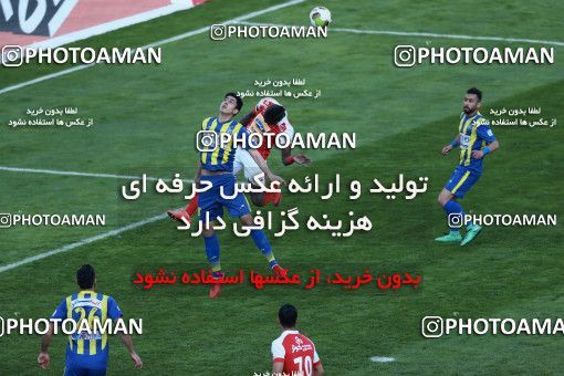 1012972, Tehran, Iran, لیگ برتر فوتبال ایران، Persian Gulf Cup، Week 20، Second Leg، Persepolis 1 v 1 Gostaresh Foulad Tabriz on 2018/01/18 at Azadi Stadium