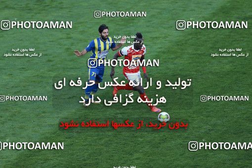 1013365, Tehran, Iran, لیگ برتر فوتبال ایران، Persian Gulf Cup، Week 20، Second Leg، Persepolis 1 v 1 Gostaresh Foulad Tabriz on 2018/01/18 at Azadi Stadium