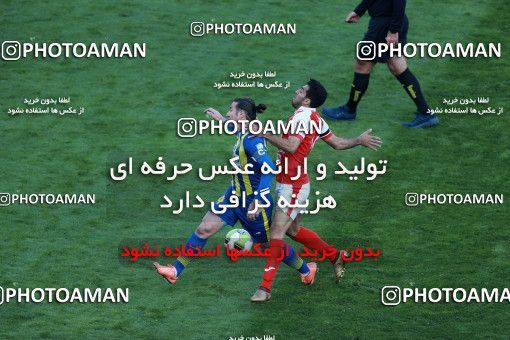 1013608, Tehran, Iran, لیگ برتر فوتبال ایران، Persian Gulf Cup، Week 20، Second Leg، Persepolis 1 v 1 Gostaresh Foulad Tabriz on 2018/01/18 at Azadi Stadium