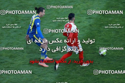 1013515, Tehran, Iran, لیگ برتر فوتبال ایران، Persian Gulf Cup، Week 20، Second Leg، Persepolis 1 v 1 Gostaresh Foulad Tabriz on 2018/01/18 at Azadi Stadium