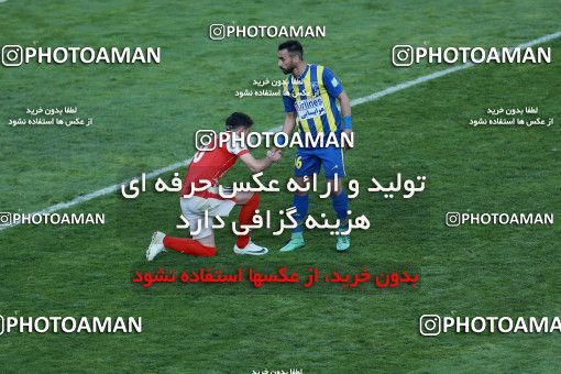 1013460, Tehran, Iran, لیگ برتر فوتبال ایران، Persian Gulf Cup، Week 20، Second Leg، Persepolis 1 v 1 Gostaresh Foulad Tabriz on 2018/01/18 at Azadi Stadium