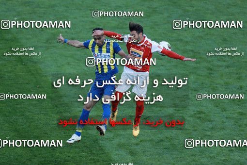 1012925, Tehran, Iran, لیگ برتر فوتبال ایران، Persian Gulf Cup، Week 20، Second Leg، Persepolis 1 v 1 Gostaresh Foulad Tabriz on 2018/01/18 at Azadi Stadium