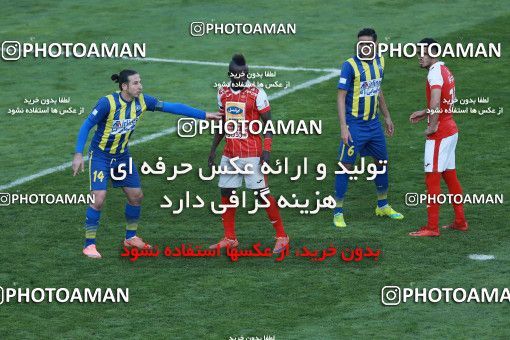 1013363, Tehran, Iran, Iran Pro League، Persian Gulf Cup، 2017-18 season، Second Leg، Week 20، Persepolis ۱ v ۱ Gostaresh Foulad Tabriz on 2018/01/18 at Azadi Stadium