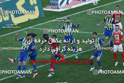 1012611, Tehran, Iran, لیگ برتر فوتبال ایران، Persian Gulf Cup، Week 20، Second Leg، Persepolis 1 v 1 Gostaresh Foulad Tabriz on 2018/01/18 at Azadi Stadium