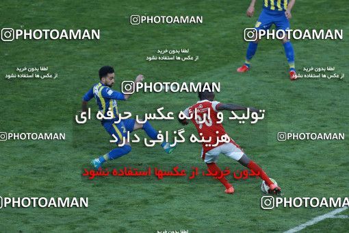 1013430, Tehran, Iran, لیگ برتر فوتبال ایران، Persian Gulf Cup، Week 20، Second Leg، Persepolis 1 v 1 Gostaresh Foulad Tabriz on 2018/01/18 at Azadi Stadium