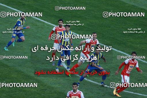 1013324, Tehran, Iran, لیگ برتر فوتبال ایران، Persian Gulf Cup، Week 20، Second Leg، Persepolis 1 v 1 Gostaresh Foulad Tabriz on 2018/01/18 at Azadi Stadium