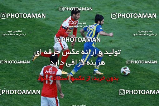 1013322, Tehran, Iran, لیگ برتر فوتبال ایران، Persian Gulf Cup، Week 20، Second Leg، Persepolis 1 v 1 Gostaresh Foulad Tabriz on 2018/01/18 at Azadi Stadium