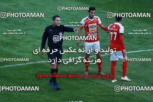 1012914, Tehran, Iran, لیگ برتر فوتبال ایران، Persian Gulf Cup، Week 20، Second Leg، Persepolis 1 v 1 Gostaresh Foulad Tabriz on 2018/01/18 at Azadi Stadium