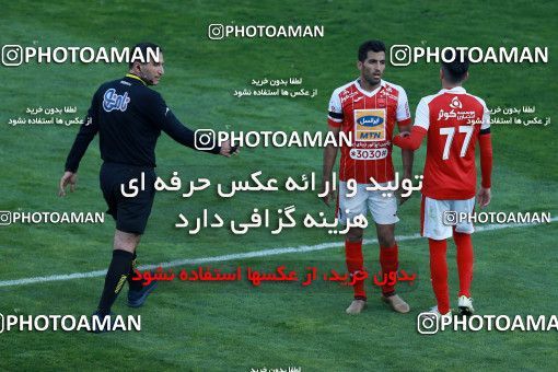 1012992, Tehran, Iran, لیگ برتر فوتبال ایران، Persian Gulf Cup، Week 20، Second Leg، Persepolis 1 v 1 Gostaresh Foulad Tabriz on 2018/01/18 at Azadi Stadium