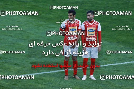 1013153, Tehran, Iran, لیگ برتر فوتبال ایران، Persian Gulf Cup، Week 20، Second Leg، Persepolis 1 v 1 Gostaresh Foulad Tabriz on 2018/01/18 at Azadi Stadium