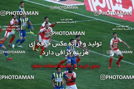 1013370, Tehran, Iran, Iran Pro League، Persian Gulf Cup، 2017-18 season، Second Leg، Week 20، Persepolis ۱ v ۱ Gostaresh Foulad Tabriz on 2018/01/18 at Azadi Stadium