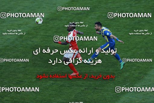 1013267, Tehran, Iran, لیگ برتر فوتبال ایران، Persian Gulf Cup، Week 20، Second Leg، Persepolis 1 v 1 Gostaresh Foulad Tabriz on 2018/01/18 at Azadi Stadium