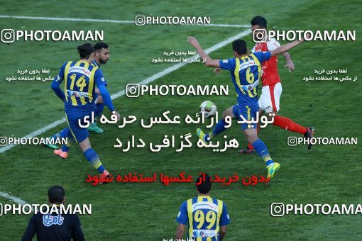 1013654, Tehran, Iran, Iran Pro League، Persian Gulf Cup، 2017-18 season، Second Leg، Week 20، Persepolis ۱ v ۱ Gostaresh Foulad Tabriz on 2018/01/18 at Azadi Stadium