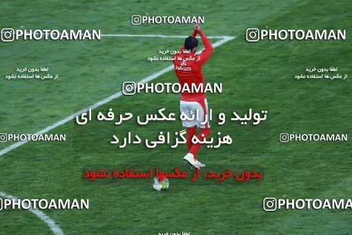 1012863, Tehran, Iran, لیگ برتر فوتبال ایران، Persian Gulf Cup، Week 20، Second Leg، Persepolis 1 v 1 Gostaresh Foulad Tabriz on 2018/01/18 at Azadi Stadium