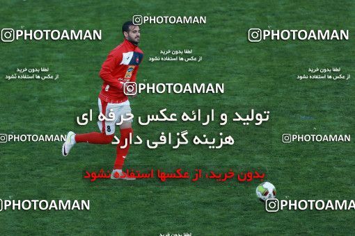 1013558, Tehran, Iran, لیگ برتر فوتبال ایران، Persian Gulf Cup، Week 20، Second Leg، Persepolis 1 v 1 Gostaresh Foulad Tabriz on 2018/01/18 at Azadi Stadium