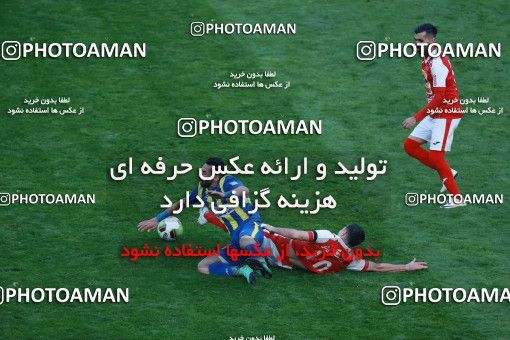 1013042, Tehran, Iran, لیگ برتر فوتبال ایران، Persian Gulf Cup، Week 20، Second Leg، Persepolis 1 v 1 Gostaresh Foulad Tabriz on 2018/01/18 at Azadi Stadium