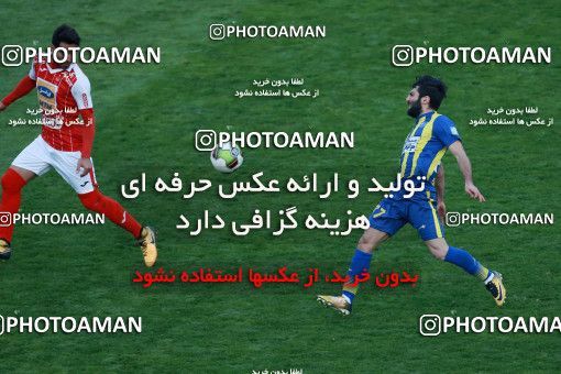 1012768, Tehran, Iran, لیگ برتر فوتبال ایران، Persian Gulf Cup، Week 20، Second Leg، Persepolis 1 v 1 Gostaresh Foulad Tabriz on 2018/01/18 at Azadi Stadium