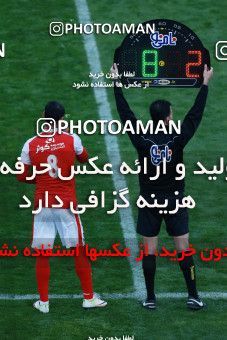 1012560, Tehran, Iran, لیگ برتر فوتبال ایران، Persian Gulf Cup، Week 20، Second Leg، Persepolis 1 v 1 Gostaresh Foulad Tabriz on 2018/01/18 at Azadi Stadium