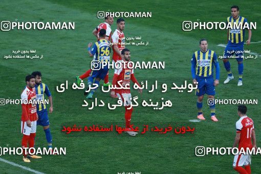 1012628, Tehran, Iran, Iran Pro League، Persian Gulf Cup، 2017-18 season، Second Leg، Week 20، Persepolis ۱ v ۱ Gostaresh Foulad Tabriz on 2018/01/18 at Azadi Stadium