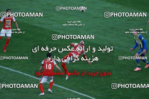 1012711, Tehran, Iran, Iran Pro League، Persian Gulf Cup، 2017-18 season، Second Leg، Week 20، Persepolis ۱ v ۱ Gostaresh Foulad Tabriz on 2018/01/18 at Azadi Stadium