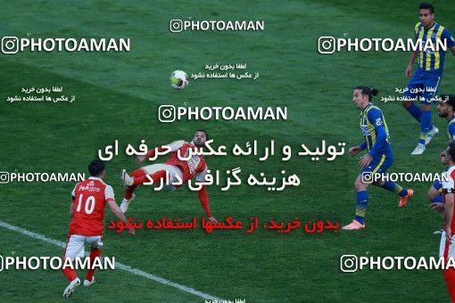 1013349, Tehran, Iran, Iran Pro League، Persian Gulf Cup، 2017-18 season، Second Leg، Week 20، Persepolis ۱ v ۱ Gostaresh Foulad Tabriz on 2018/01/18 at Azadi Stadium