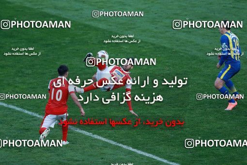 1013467, Tehran, Iran, لیگ برتر فوتبال ایران، Persian Gulf Cup، Week 20، Second Leg، Persepolis 1 v 1 Gostaresh Foulad Tabriz on 2018/01/18 at Azadi Stadium