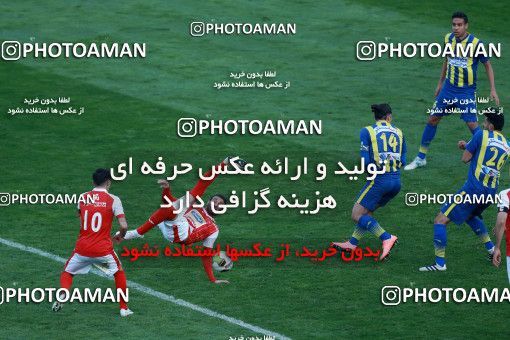 1013148, Tehran, Iran, Iran Pro League، Persian Gulf Cup، 2017-18 season، Second Leg، Week 20، Persepolis ۱ v ۱ Gostaresh Foulad Tabriz on 2018/01/18 at Azadi Stadium