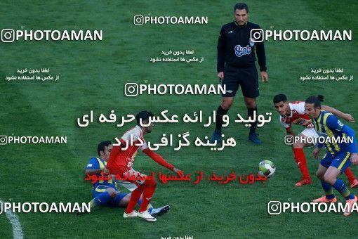 1013058, Tehran, Iran, Iran Pro League، Persian Gulf Cup، 2017-18 season، Second Leg، Week 20، Persepolis ۱ v ۱ Gostaresh Foulad Tabriz on 2018/01/18 at Azadi Stadium