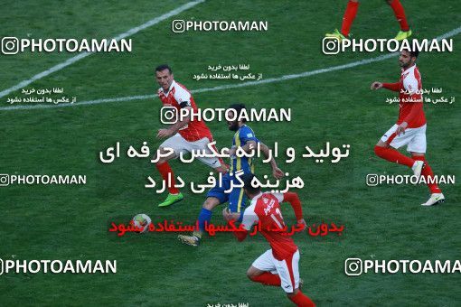 1013492, Tehran, Iran, Iran Pro League، Persian Gulf Cup، 2017-18 season، Second Leg، Week 20، Persepolis ۱ v ۱ Gostaresh Foulad Tabriz on 2018/01/18 at Azadi Stadium