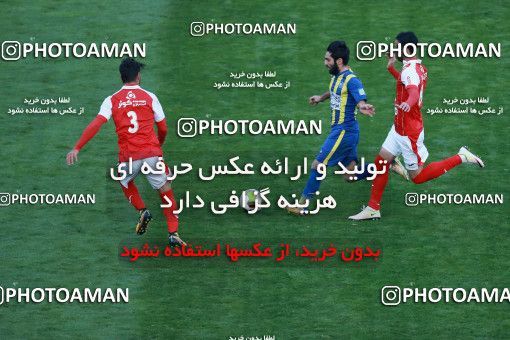 1013543, Tehran, Iran, لیگ برتر فوتبال ایران، Persian Gulf Cup، Week 20، Second Leg، Persepolis 1 v 1 Gostaresh Foulad Tabriz on 2018/01/18 at Azadi Stadium