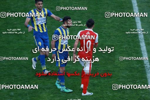 1012692, Tehran, Iran, لیگ برتر فوتبال ایران، Persian Gulf Cup، Week 20، Second Leg، Persepolis 1 v 1 Gostaresh Foulad Tabriz on 2018/01/18 at Azadi Stadium