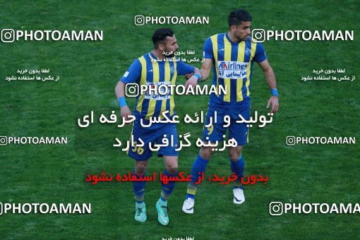 1013590, Tehran, Iran, لیگ برتر فوتبال ایران، Persian Gulf Cup، Week 20، Second Leg، Persepolis 1 v 1 Gostaresh Foulad Tabriz on 2018/01/18 at Azadi Stadium