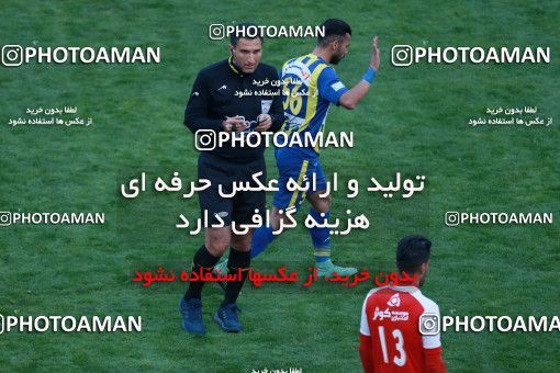 1013501, Tehran, Iran, لیگ برتر فوتبال ایران، Persian Gulf Cup، Week 20، Second Leg، Persepolis 1 v 1 Gostaresh Foulad Tabriz on 2018/01/18 at Azadi Stadium