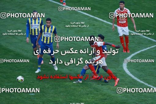 1012979, Tehran, Iran, لیگ برتر فوتبال ایران، Persian Gulf Cup، Week 20، Second Leg، Persepolis 1 v 1 Gostaresh Foulad Tabriz on 2018/01/18 at Azadi Stadium