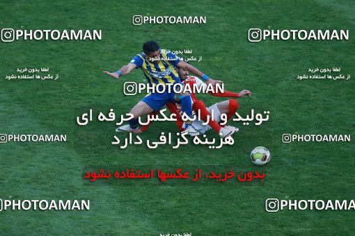 1012988, Tehran, Iran, لیگ برتر فوتبال ایران، Persian Gulf Cup، Week 20، Second Leg، Persepolis 1 v 1 Gostaresh Foulad Tabriz on 2018/01/18 at Azadi Stadium