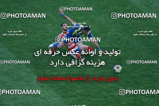 1013040, Tehran, Iran, لیگ برتر فوتبال ایران، Persian Gulf Cup، Week 20، Second Leg، Persepolis 1 v 1 Gostaresh Foulad Tabriz on 2018/01/18 at Azadi Stadium