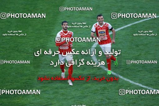 1013097, Tehran, Iran, لیگ برتر فوتبال ایران، Persian Gulf Cup، Week 20، Second Leg، Persepolis 1 v 1 Gostaresh Foulad Tabriz on 2018/01/18 at Azadi Stadium