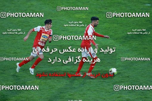 1013380, Tehran, Iran, لیگ برتر فوتبال ایران، Persian Gulf Cup، Week 20، Second Leg، Persepolis 1 v 1 Gostaresh Foulad Tabriz on 2018/01/18 at Azadi Stadium