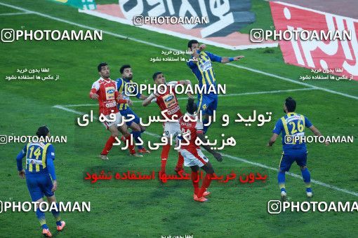 1012850, Tehran, Iran, Iran Pro League، Persian Gulf Cup، 2017-18 season، Second Leg، Week 20، Persepolis ۱ v ۱ Gostaresh Foulad Tabriz on 2018/01/18 at Azadi Stadium