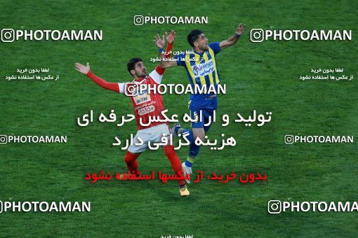 1013317, Tehran, Iran, لیگ برتر فوتبال ایران، Persian Gulf Cup، Week 20، Second Leg، Persepolis 1 v 1 Gostaresh Foulad Tabriz on 2018/01/18 at Azadi Stadium