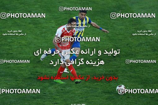 1012597, Tehran, Iran, لیگ برتر فوتبال ایران، Persian Gulf Cup، Week 20، Second Leg، Persepolis 1 v 1 Gostaresh Foulad Tabriz on 2018/01/18 at Azadi Stadium