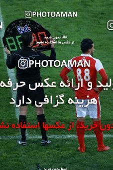 1012875, Tehran, Iran, لیگ برتر فوتبال ایران، Persian Gulf Cup، Week 20، Second Leg، Persepolis 1 v 1 Gostaresh Foulad Tabriz on 2018/01/18 at Azadi Stadium