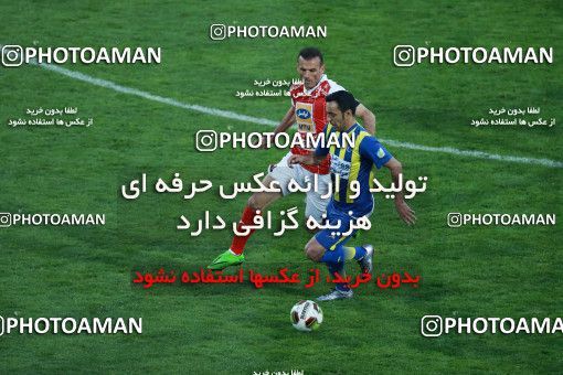 1012878, Tehran, Iran, Iran Pro League، Persian Gulf Cup، 2017-18 season، Second Leg، Week 20، Persepolis ۱ v ۱ Gostaresh Foulad Tabriz on 2018/01/18 at Azadi Stadium