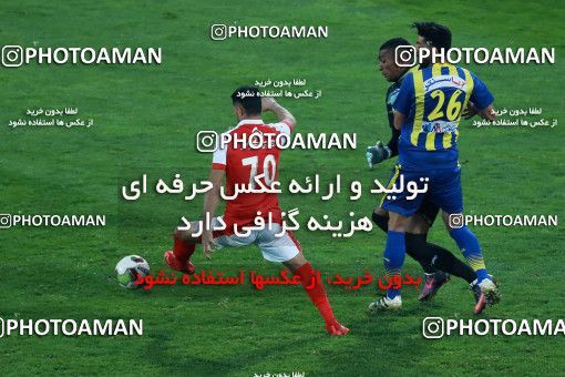 1013008, Tehran, Iran, لیگ برتر فوتبال ایران، Persian Gulf Cup، Week 20، Second Leg، Persepolis 1 v 1 Gostaresh Foulad Tabriz on 2018/01/18 at Azadi Stadium